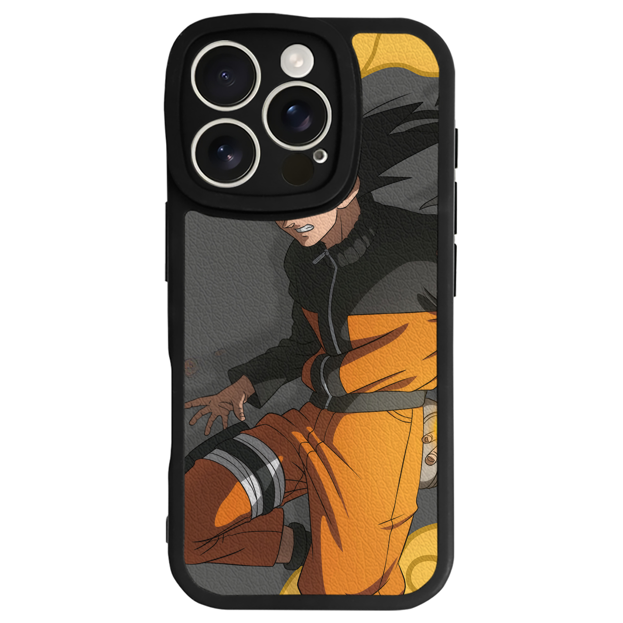 （画像用） ドラゴンボール DRAGON BALL 【iPhone 16シリーズ対応】シリコンスマホケース（レザー調） 材質：シリコン
